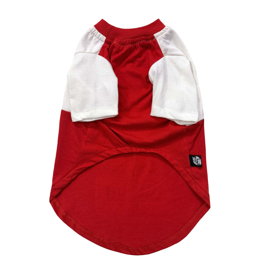 Pets Way Red Barkball Woofers T-Shirt for Dogs