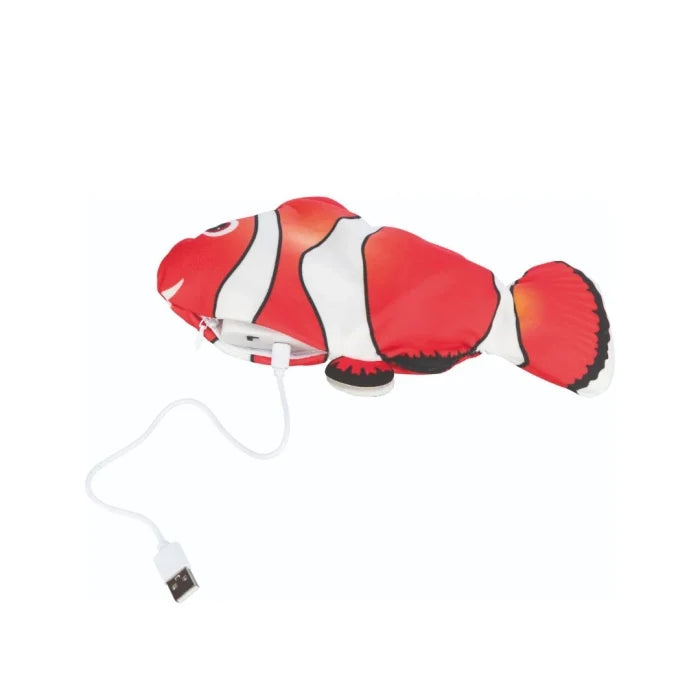 Trixie Wiggly Clown Fish Toy for Cats