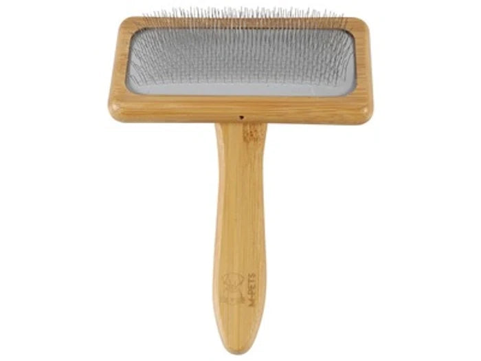 M Pets Bamboo Slicker Brush