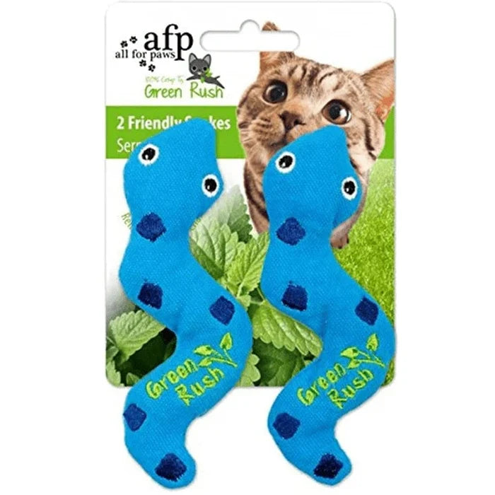 afp Green Rush Bubble Cat Nip Toys