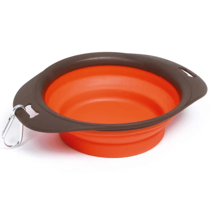 M Pets Foldable Feeding Bowl for Cats and Dogs
