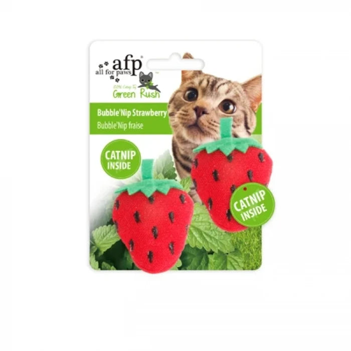 afp Green Rush Bubble Cat Nip Toys