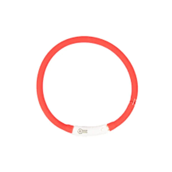 Trixie Usb Flash Light Ring Collar for Dogs