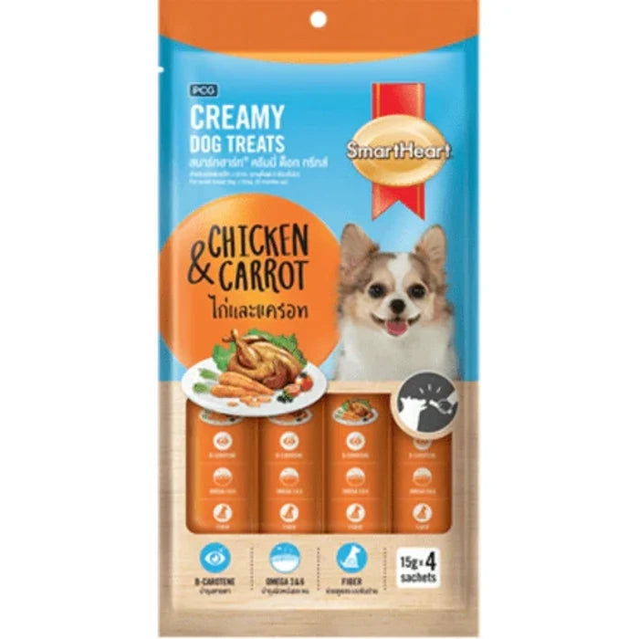 SmartHeart Dog Creamy Treats