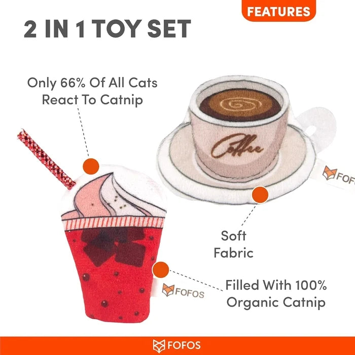 Fofos Yummy Diet Cat Plush Toys