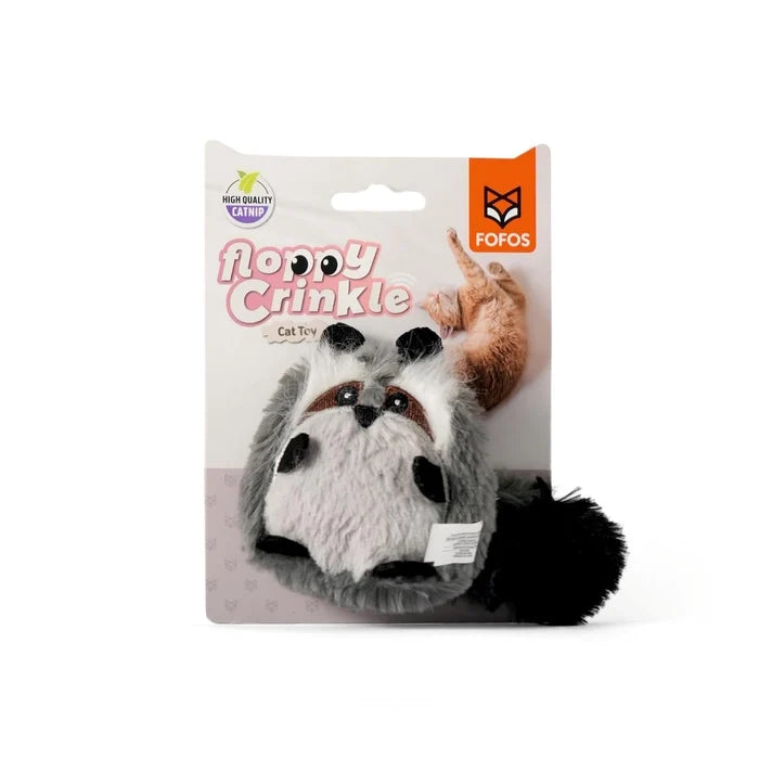 Fofos Floppy Crinkle Cat Toys