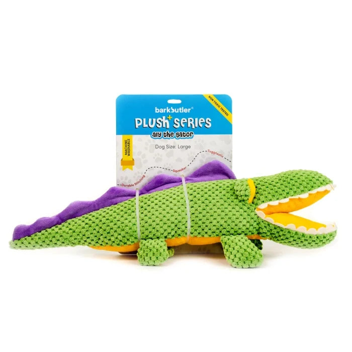 Barkbutler Aly The Gator Plush Toy for Dogs