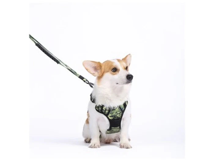 M Pets Camouflage Hiking Harness for Dogs