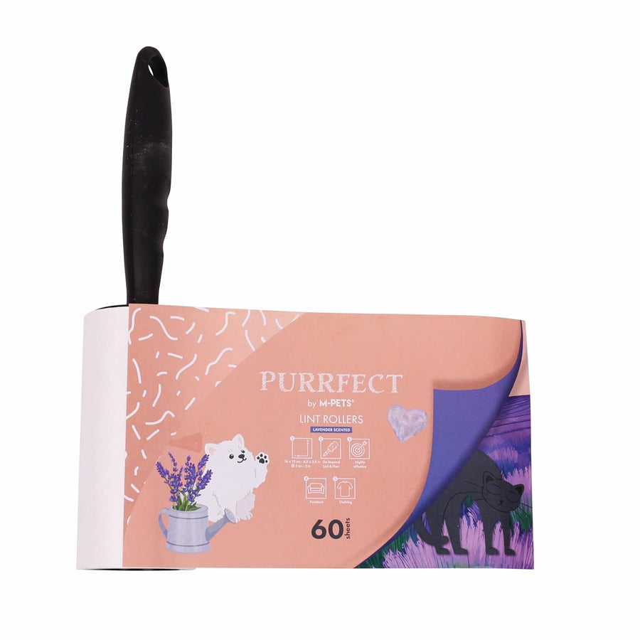 M-Pets Purrfect Lint Rollers Lavender Scent Pet Hair Pickup