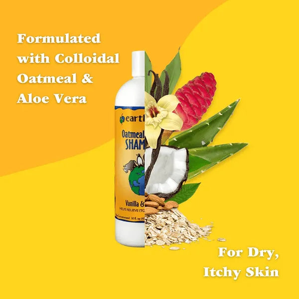 Erthbath Otameal Aloe Shamp Vanilla Almond