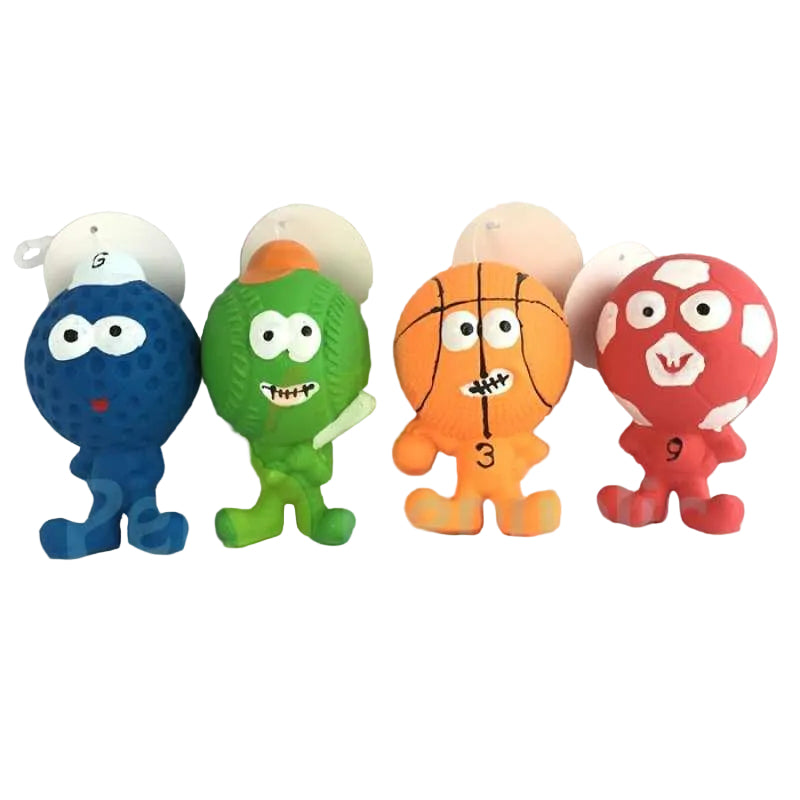 M-Pets Athletic Characters Squeaker Toy for Dogs