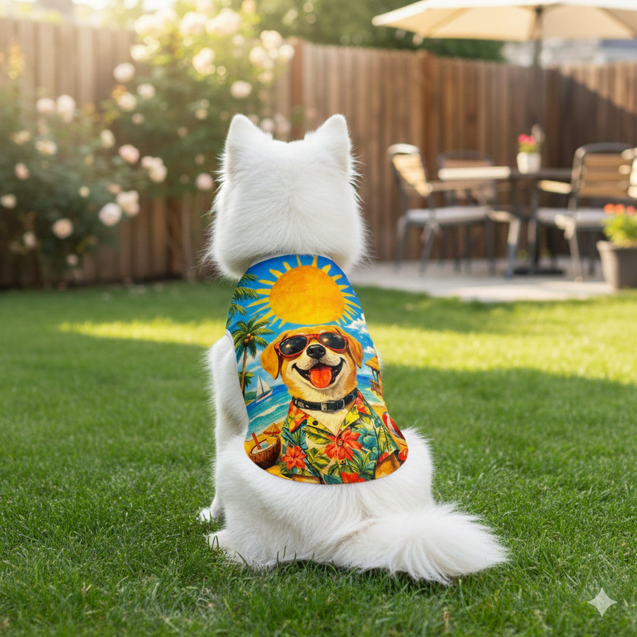 Pets Way Vacation T-shirt for Dogs
