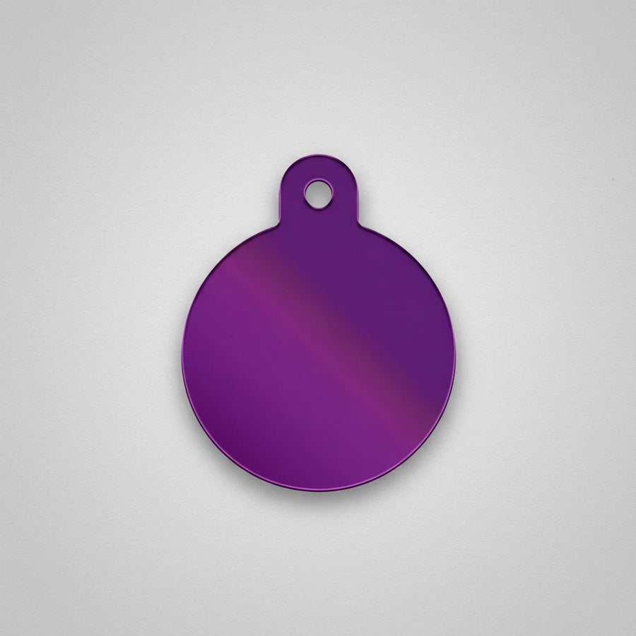 Quick Tag Circle Name Tag - Large