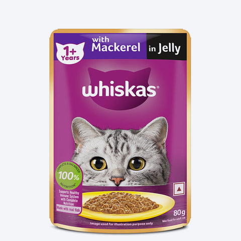 Whiskas Mackerel In Jelly Adult Cat Wet Food