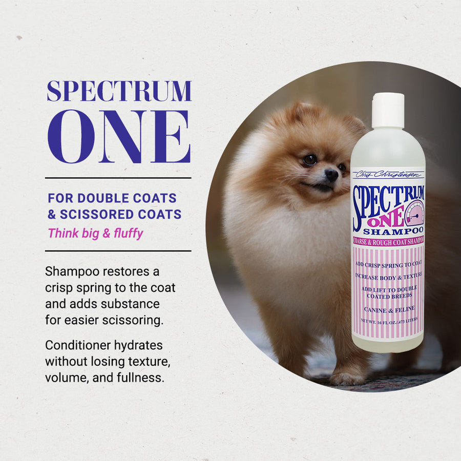 Chris Christensen Spectrum One Course & Rough Coat Shampoo