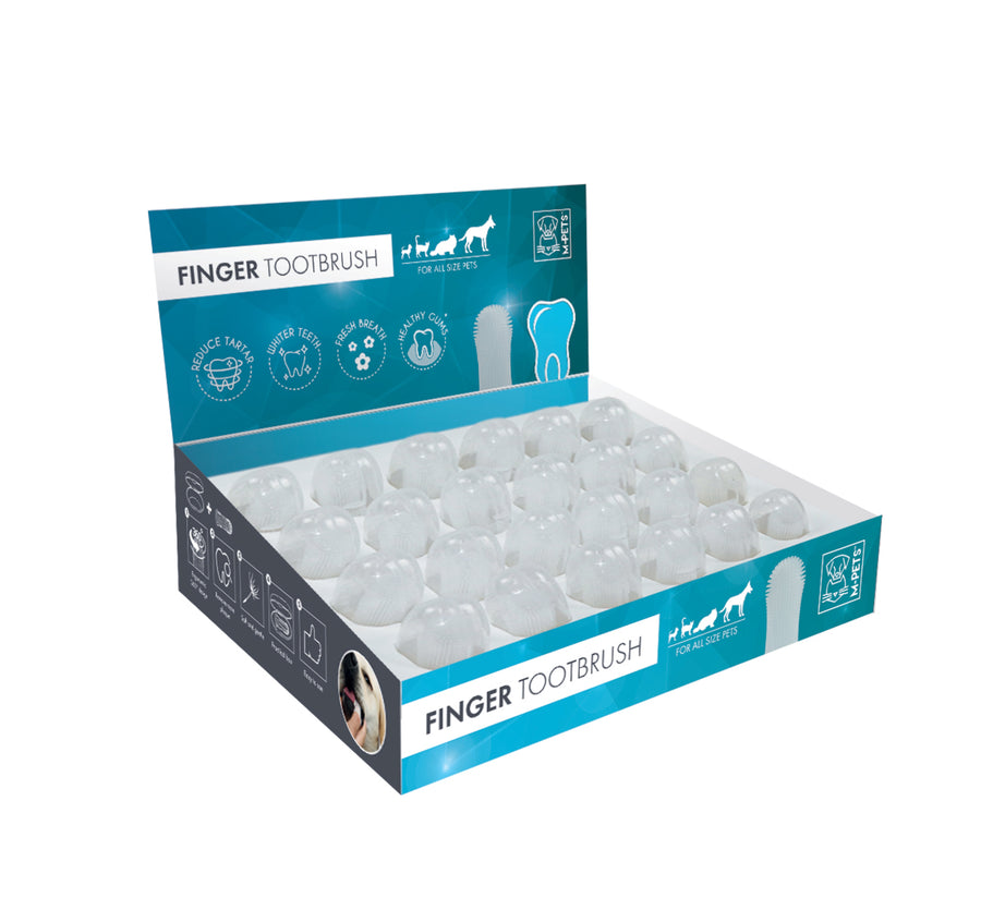 M-Pets Finger Toothbrush Display