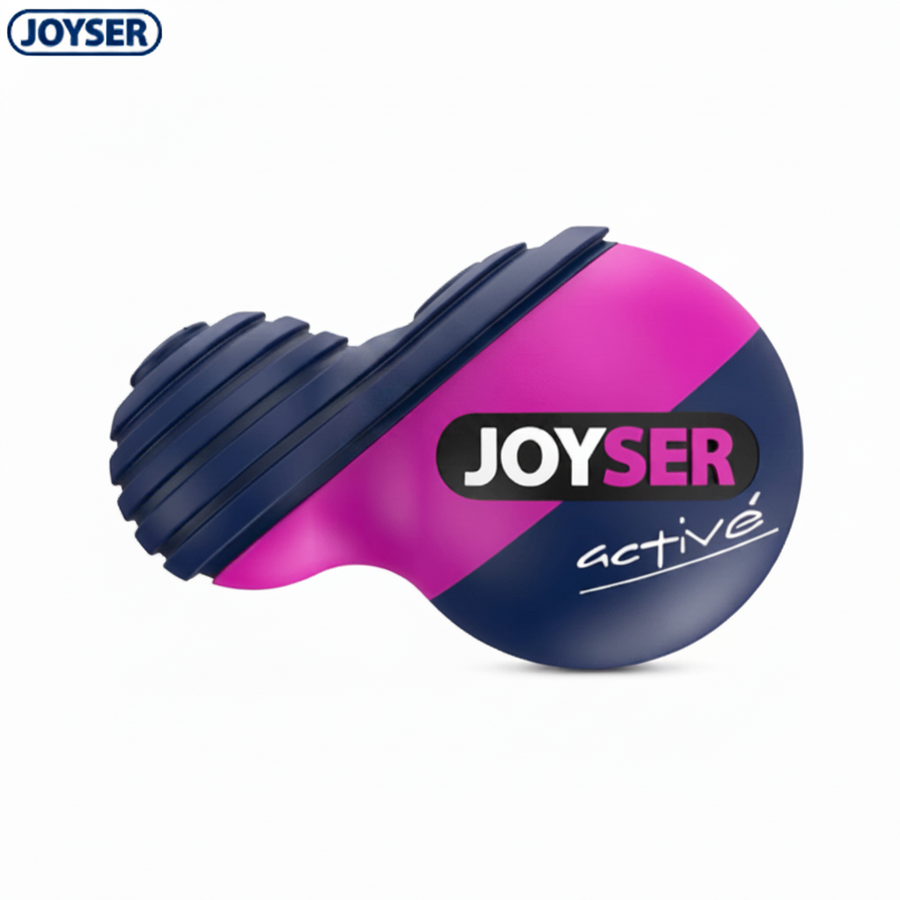 Joyser Active TPU Duoball with Squeaker Durable Chew Dog Toy