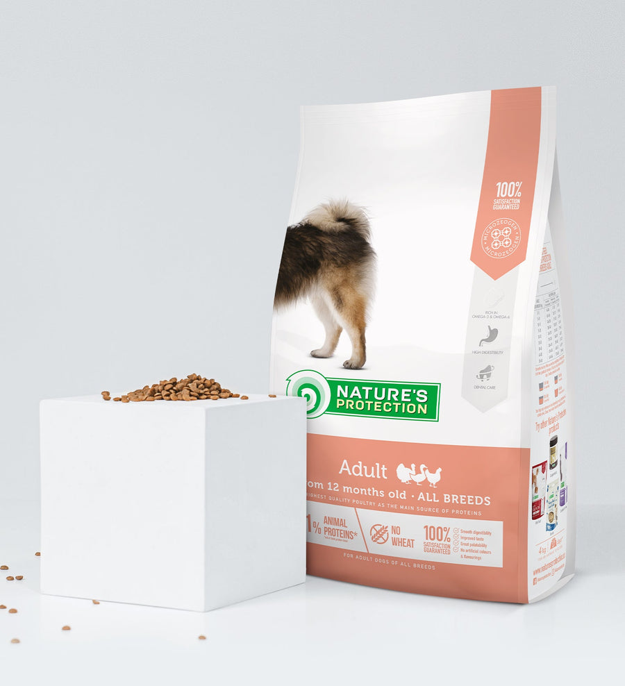 Nature’s Protection Adult Poultry All Breed Dog Dry Food