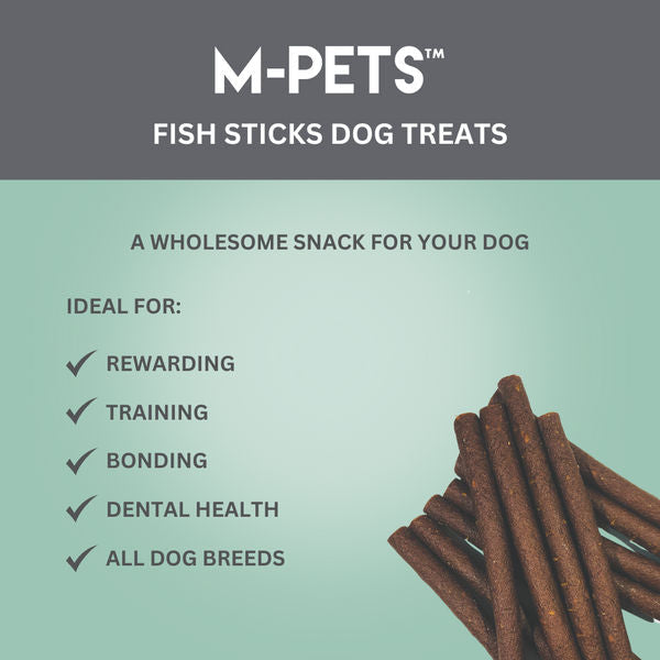 M PETS Fish Sticks Treats for Dogs