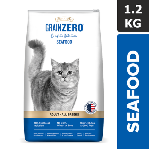 Grain Zero Seafood Adult Cat Dry Food