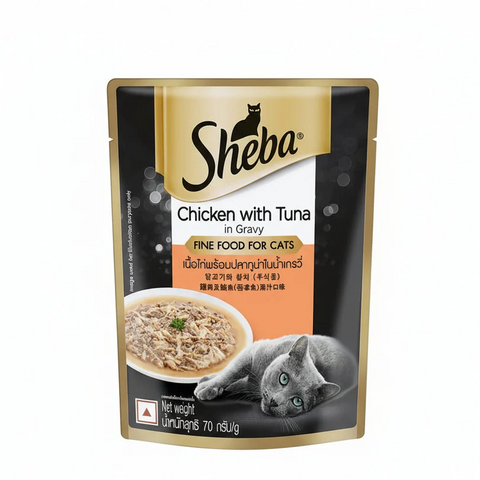 Sheba Tuna and Chicken Adult Cat Wet Food