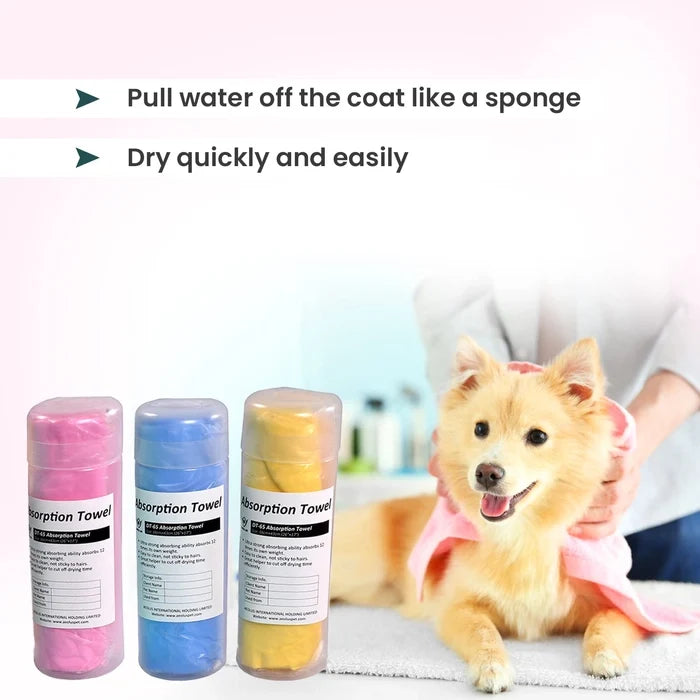 Aeolus Absorption Towel for Cats and Dogs