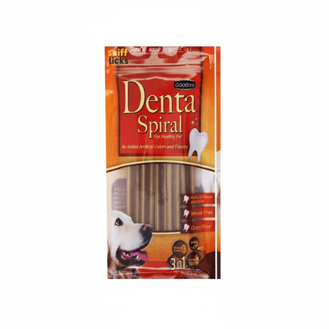 Goodies Dental Spiral Dog Treat