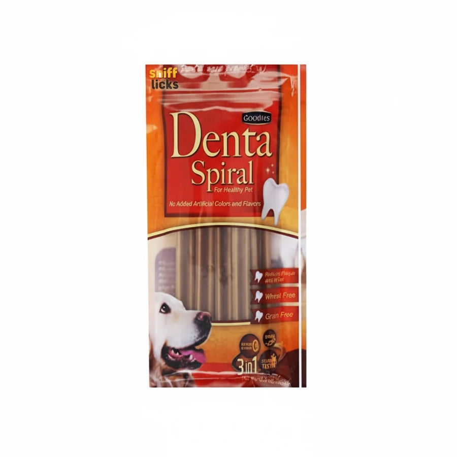 Goodies Dental Spiral Dog Treat