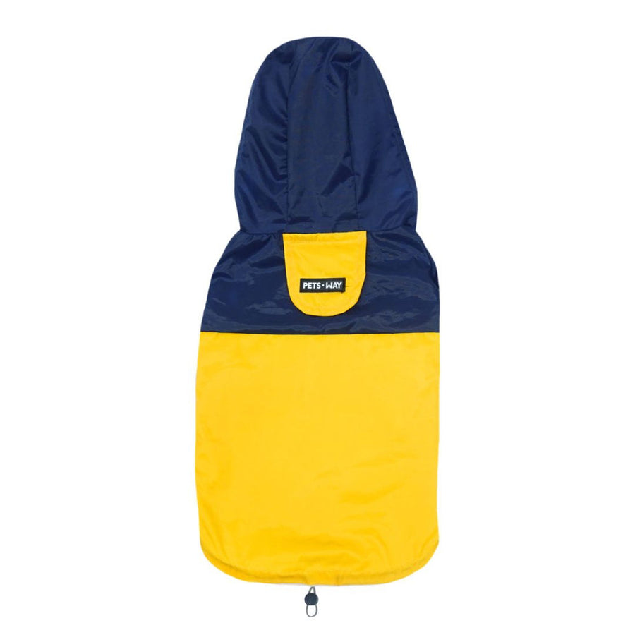 Pets Way Rainstorm Canary Raincoat for Dogs