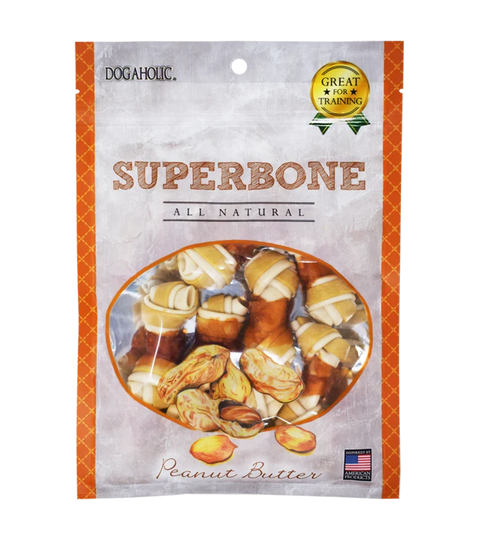 Dogaholic Super bone All Natural Knotted Bone