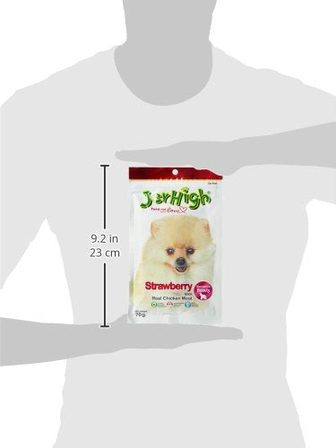 JerHigh Strawberry Stick Dog Treat