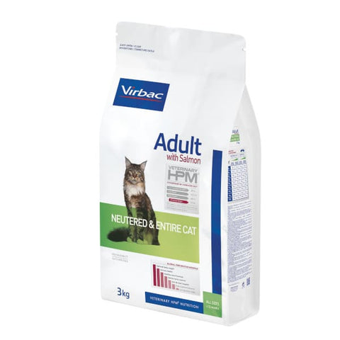 Virbac  Neutered & Entire Salmon Adult Cat Dry Food