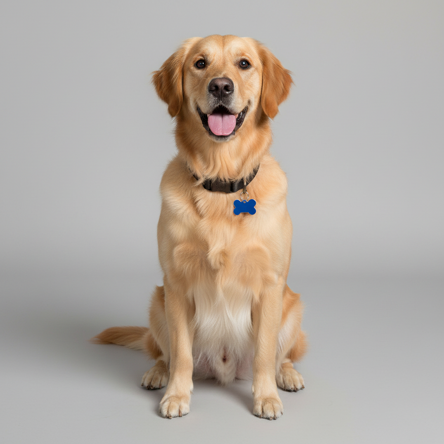 Quick Tag -Dog Name Tag Bone Large