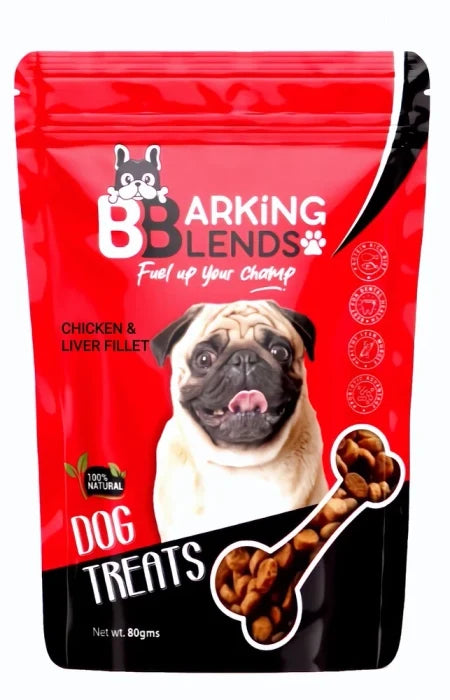 Barking Blends Chicken and Liver Fillet Dog Treats