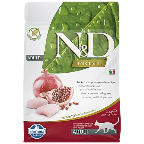 N&D Prime Chicken and Pomegranate Adult Cat Dry Food