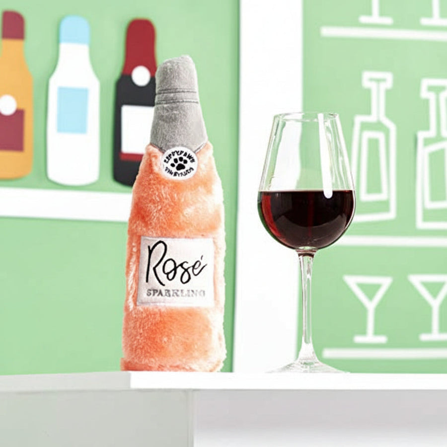 Zippy Paws Happy Hour Rose Crusherz Plush Toy for Dogs