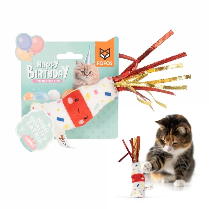 Fofos Birthday US Grade Organic Catnip Cat Toys
