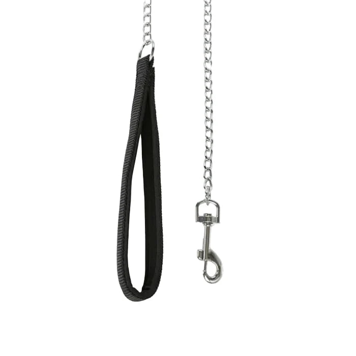 Trixie Chain Leash with Nylon Hand Loop for Dogs