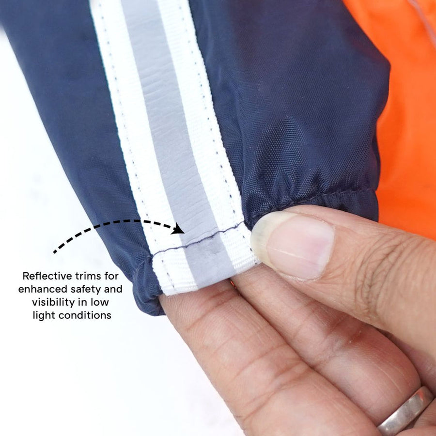 Pets Way Rainstorm Lava Raincoat for Dogs
