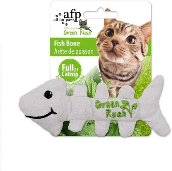 afp Green Rush Bubble Cat Nip Toys