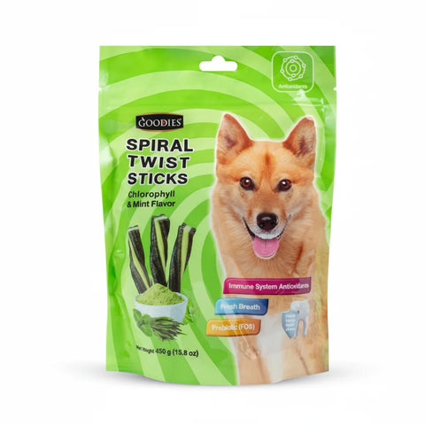 Goodies Spiral Twist Sticks Dog Treat