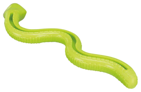Trixie Thermoplastic Rubber Snack Snake Toy for Dogs