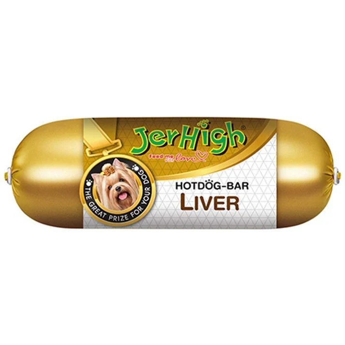 JerHigh Hotdog Bar Dog Treat Chicken & Vegetable