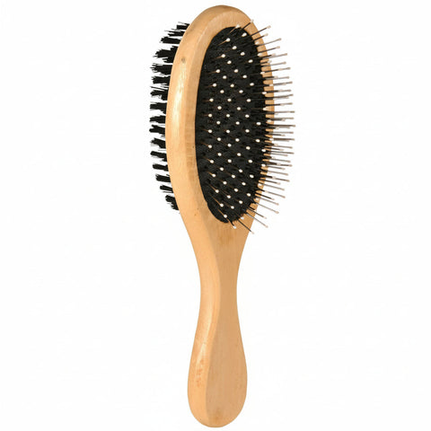 Trixie Double Sided Pin Brush for Dogs