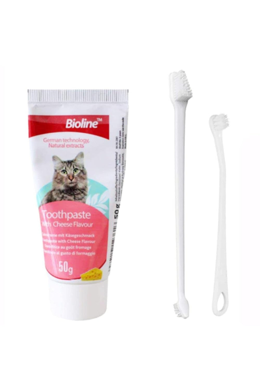 Bioline Dental Hygiene Set for Cats