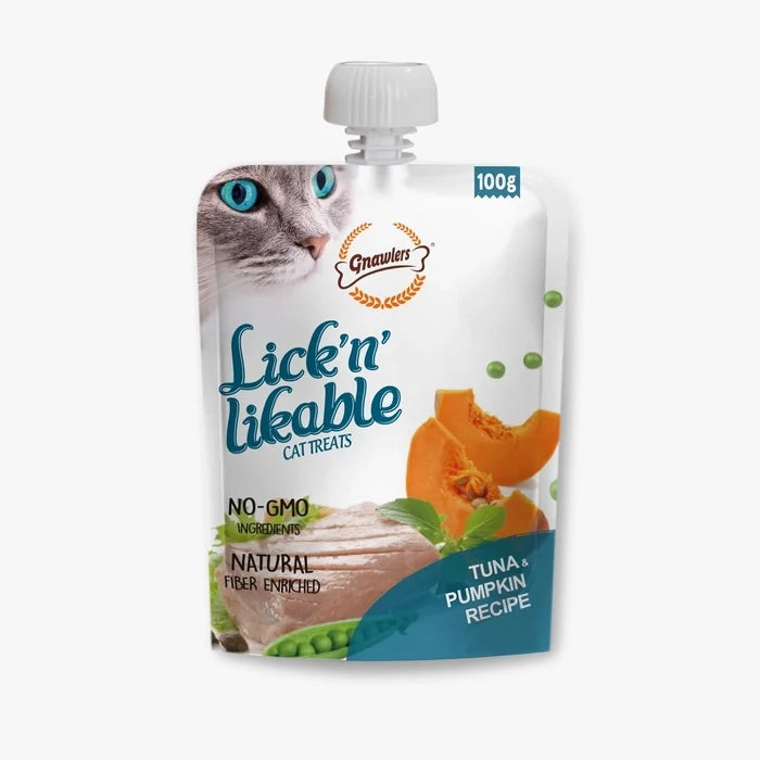 Gnawlers Lick 'n' Likable Wet Creamy Cat Treats