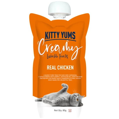 Kitty Yums  Lickable Cat Creamy Treats