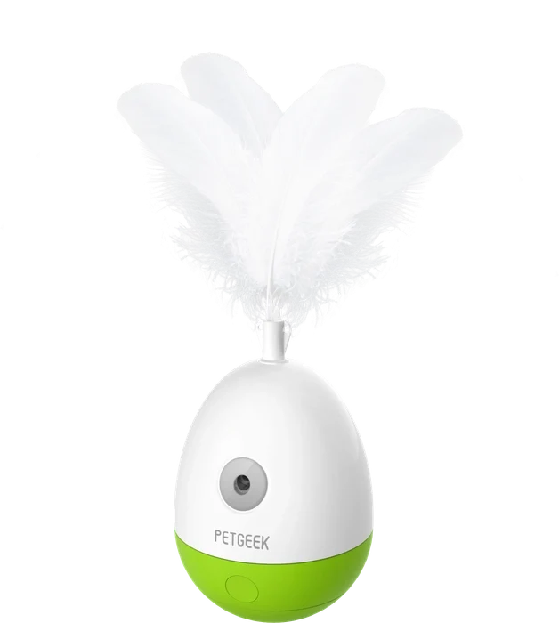 Pet Geek Egg Laser Tumbler Interactive Cat Toy
