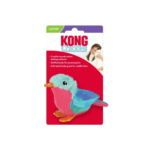 Kong Crackles Tweetz Bird Plush Toy