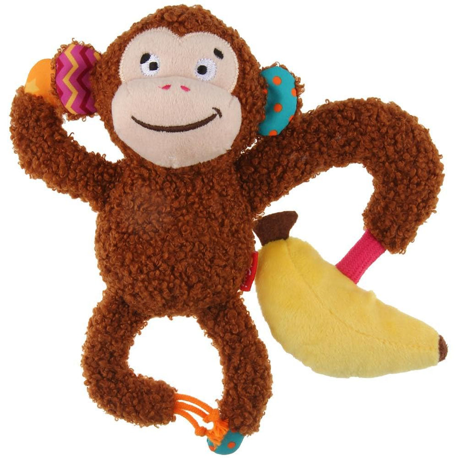 GiGwi Plush Friendz Soft Plush Dog Toy with Squeaker